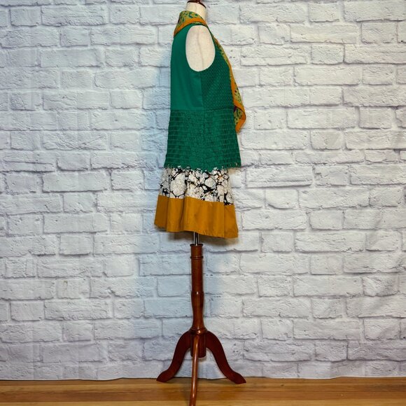 Gucci Silk Leaf Print Scarf - Picture 6 of 7